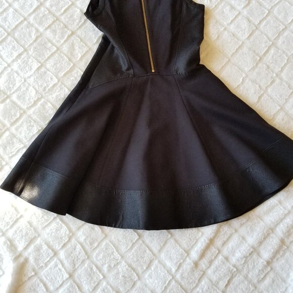 Ted Baker Fit N Flare Black Skater Dress S2 - Picture 8 of 11